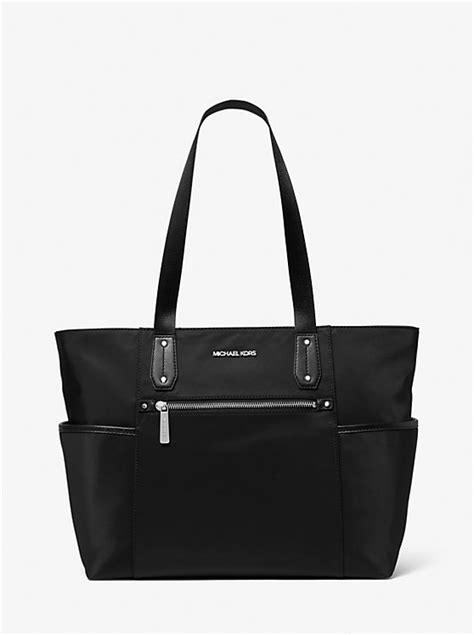 polly large nylon tote michael kors|Polly Large Nylon Tote .